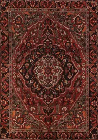 Wool Medallion Bakhtiari Persian Area Rug 6x9