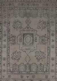 Geometric Wool Tabriz Persian Area Rug 8x11