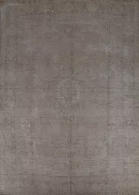 Vintage Wool Tabriz Persian Area Rug 10x13