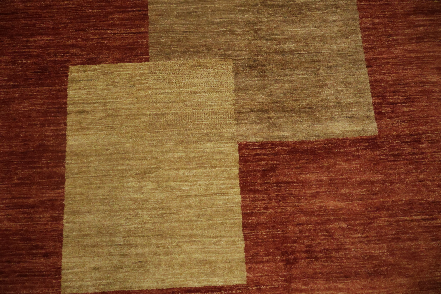 Modern Gabbeh Vegetable Dye Area Rug 6x8