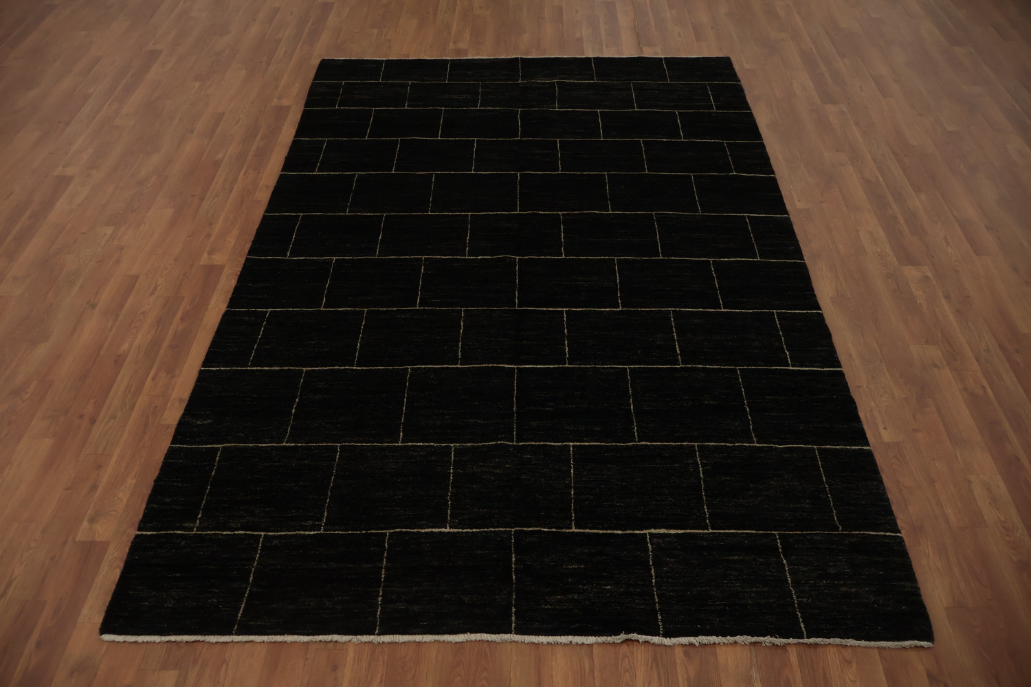 Dark Gabbeh Vegetable Dye Area Rug 6x9 for a Sleek and Stylish Floor Space