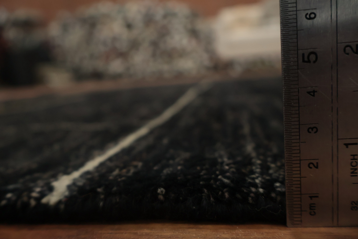 Dark Gabbeh Vegetable Dye Area Rug 6x9 for a Sleek and Stylish Floor Space