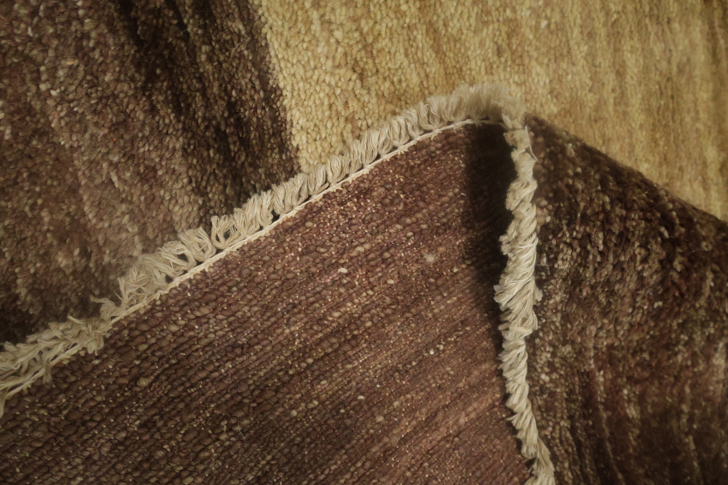Modern Gabbeh Vegetable Dye Area Rug 6x8