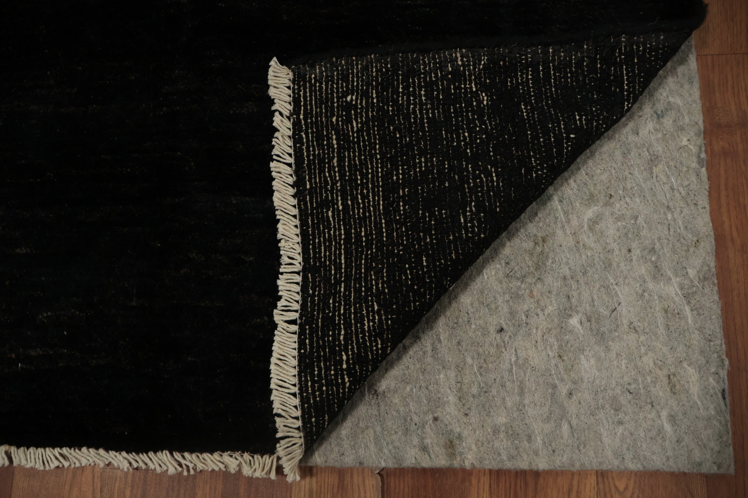 Contemporary Chic Minimalist Vegetable Dye Gabbeh Area Rug 7x9