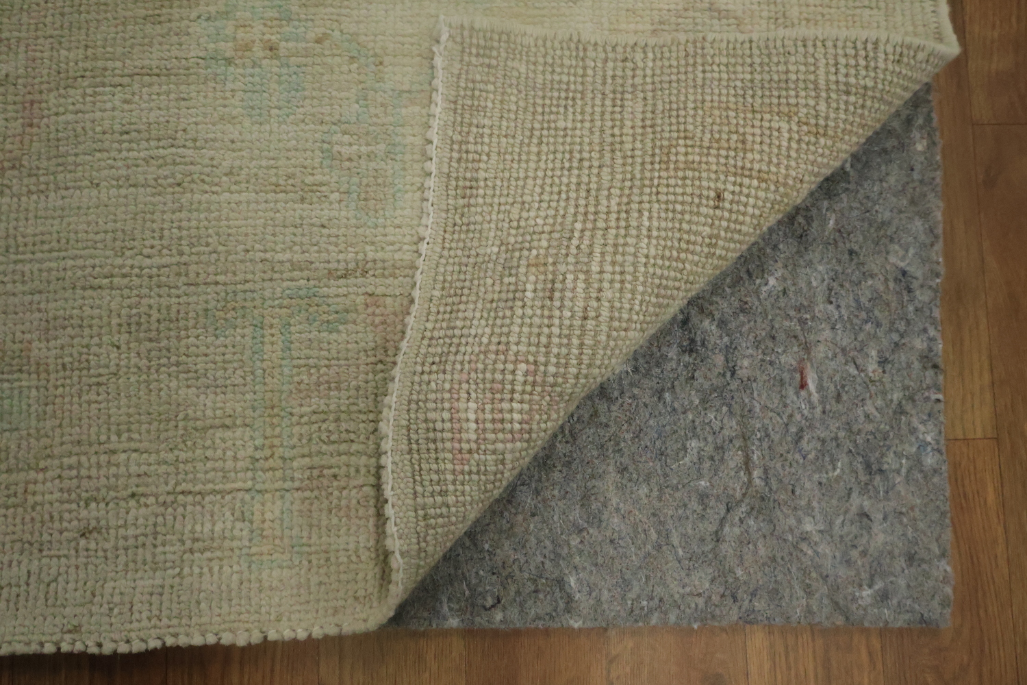Vegetable Dye Oushak Oriental Runner Rug 3x10