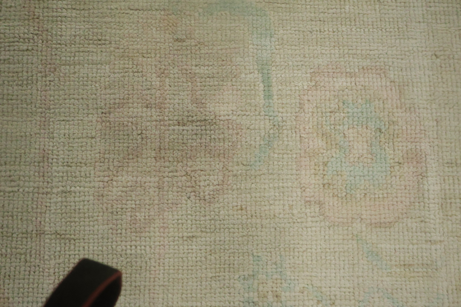 Vegetable Dye Oushak Oriental Runner Rug 3x10
