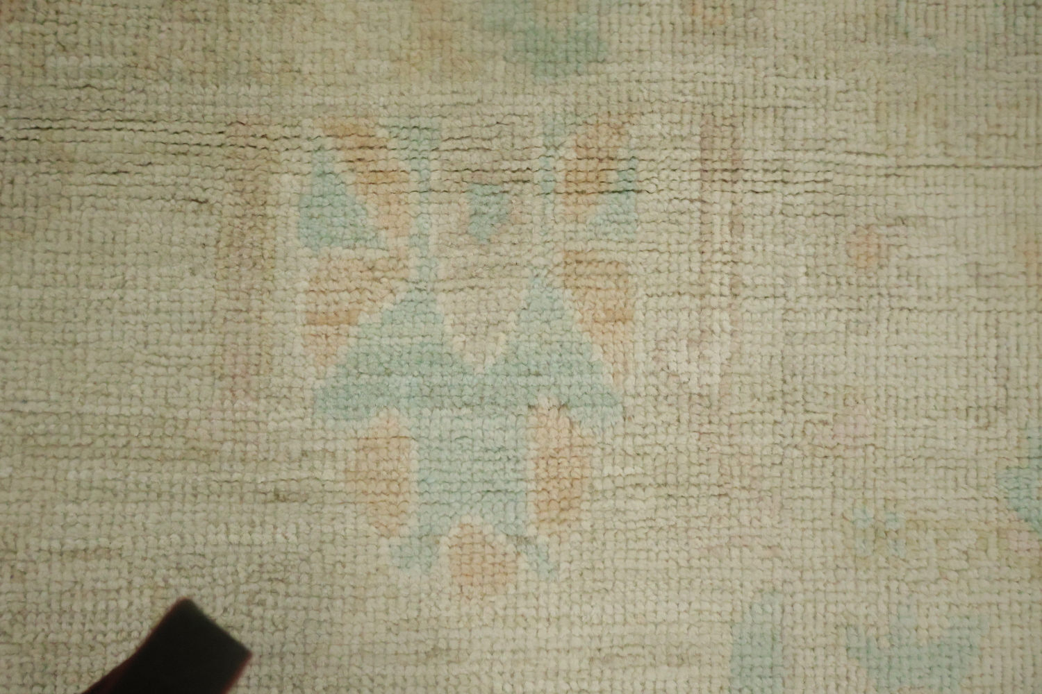 Vegetable Dye Oushak Oriental Runner Rug 3x10