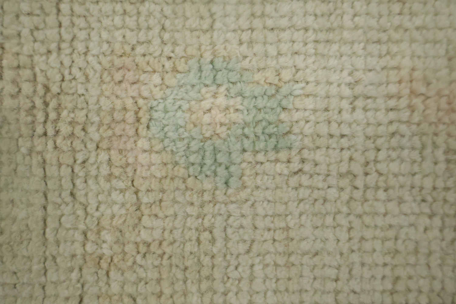 Vegetable Dye Oushak Oriental Runner Rug 3x10