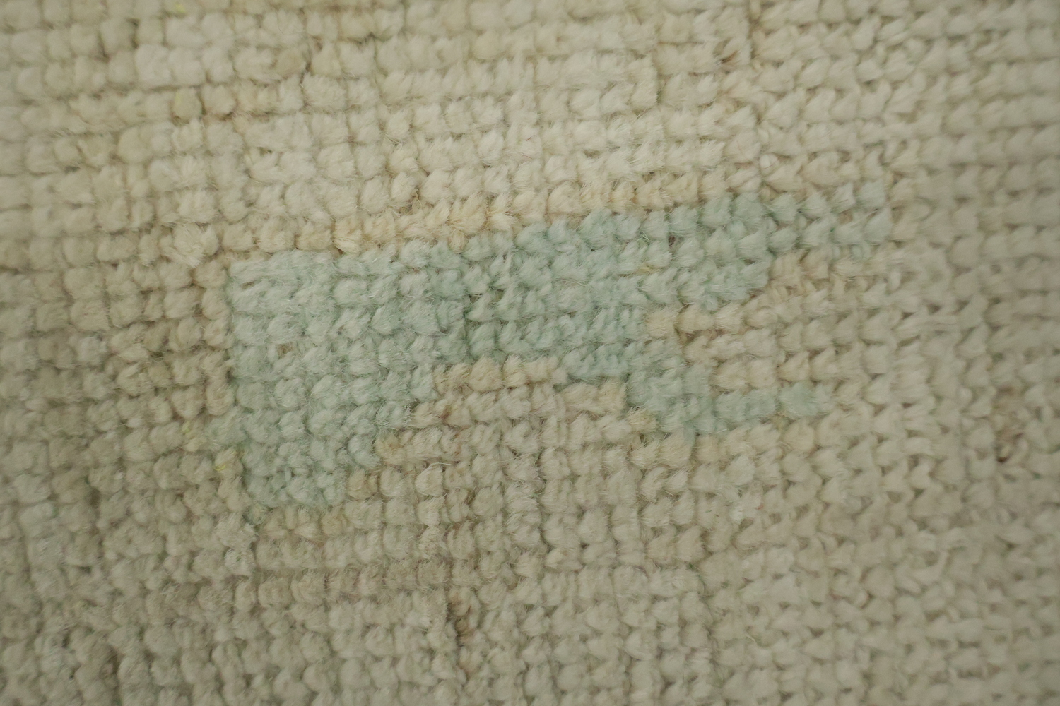 Vegetable Dye Oushak Oriental Runner Rug 3x10