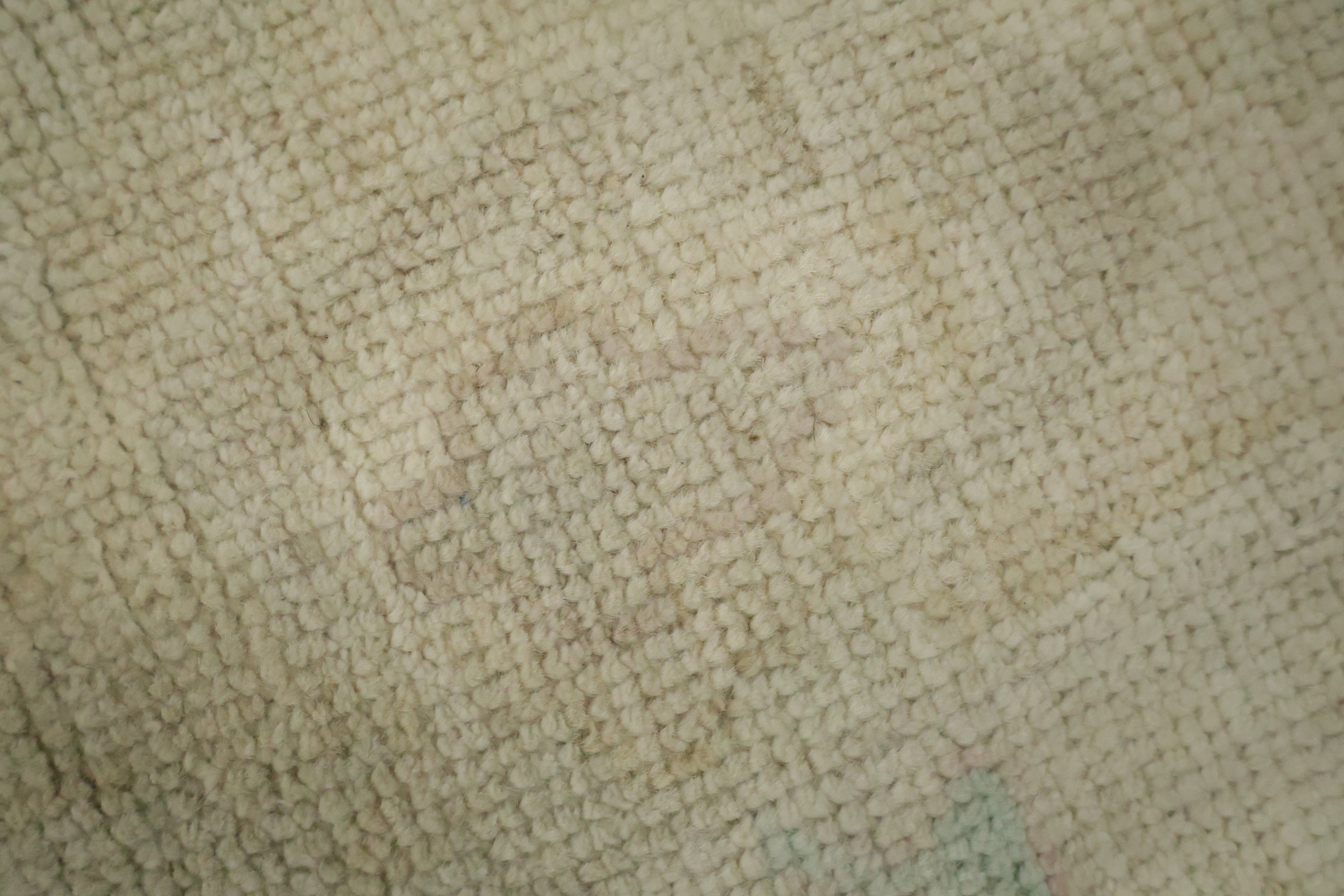 Vegetable Dye Oushak Oriental Runner Rug 3x10