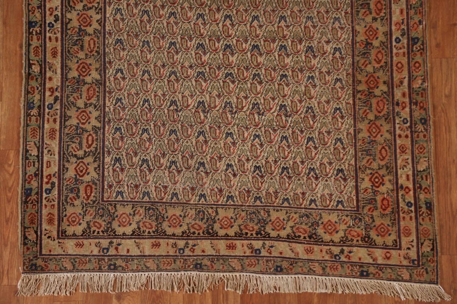 Pre-1900 Antique Vegetable Dye Afshar Persian Area Rug 4x6