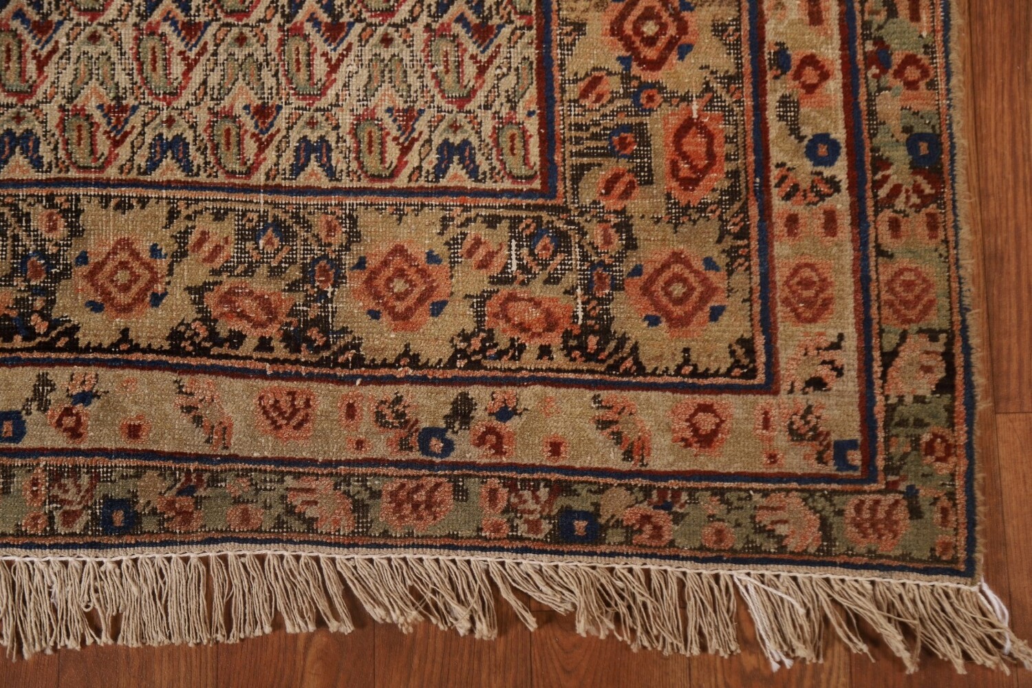 Pre-1900 Antique Vegetable Dye Afshar Persian Area Rug 4x6