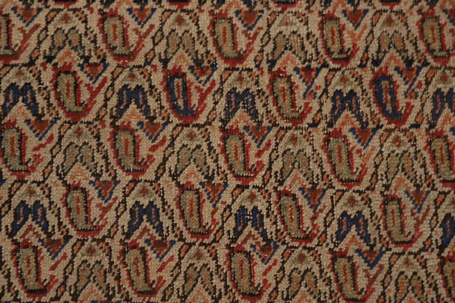 Pre-1900 Antique Vegetable Dye Afshar Persian Area Rug 4x6