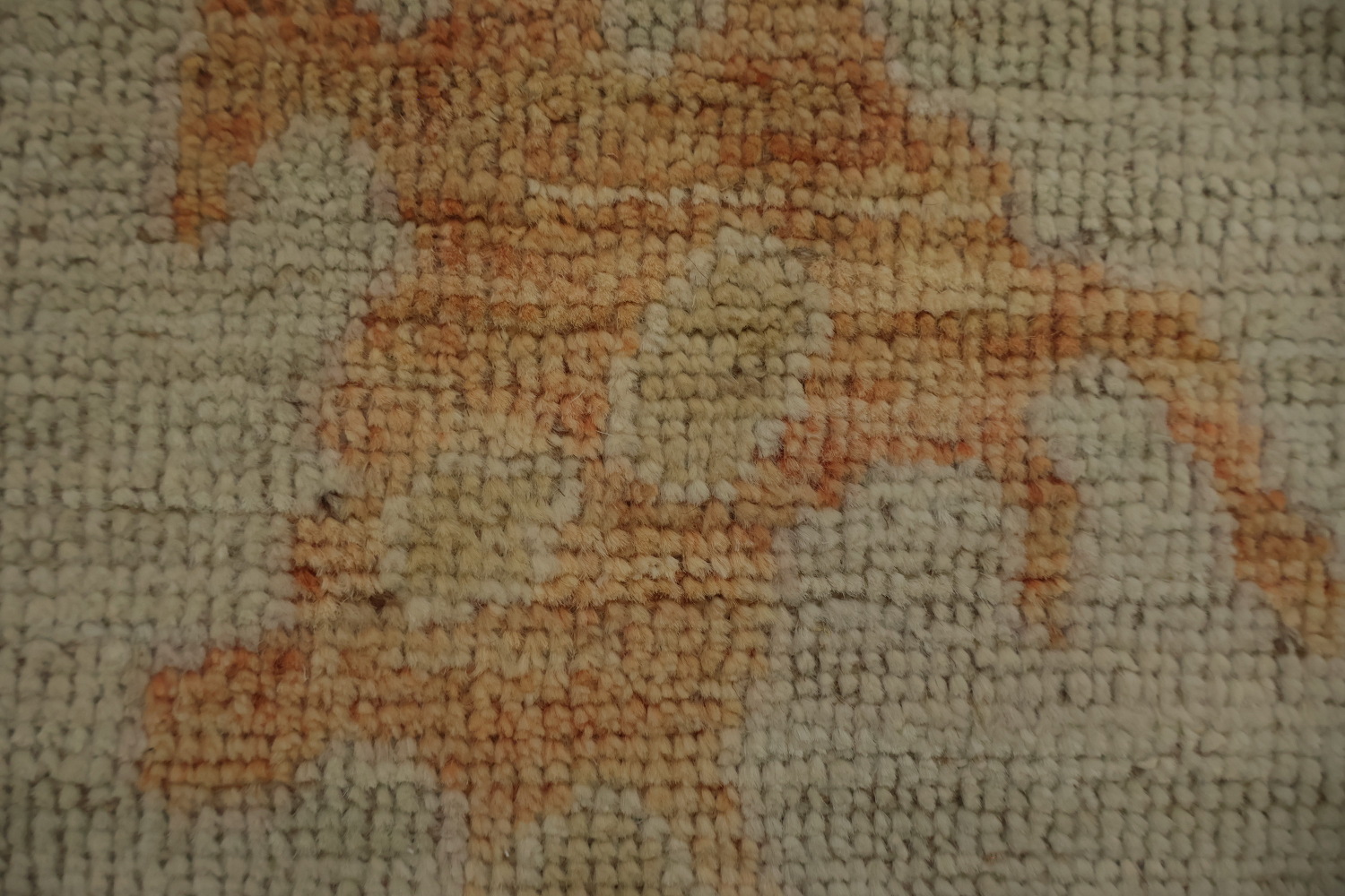Traditional Style Oushak Area Rug 9x12 with a Harmony of Gentle Shades
