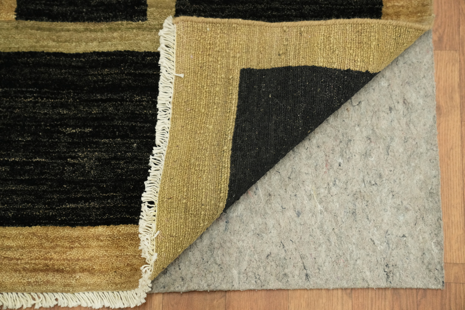 Checkered Gabbeh Modern Area Rug 6x8