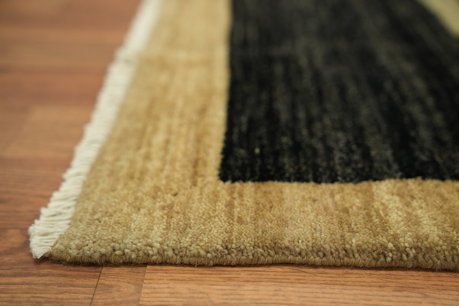 Checkered Gabbeh Modern Area Rug 6x8