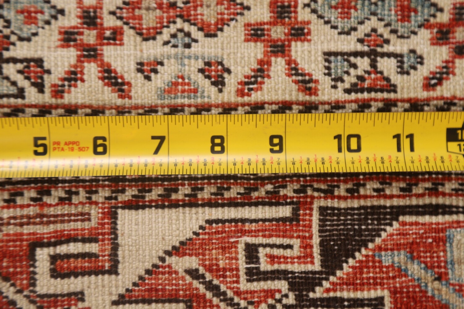 Pre-1900 Antique Vegetable Dye Shirvan Oriental Area Rug 3x6