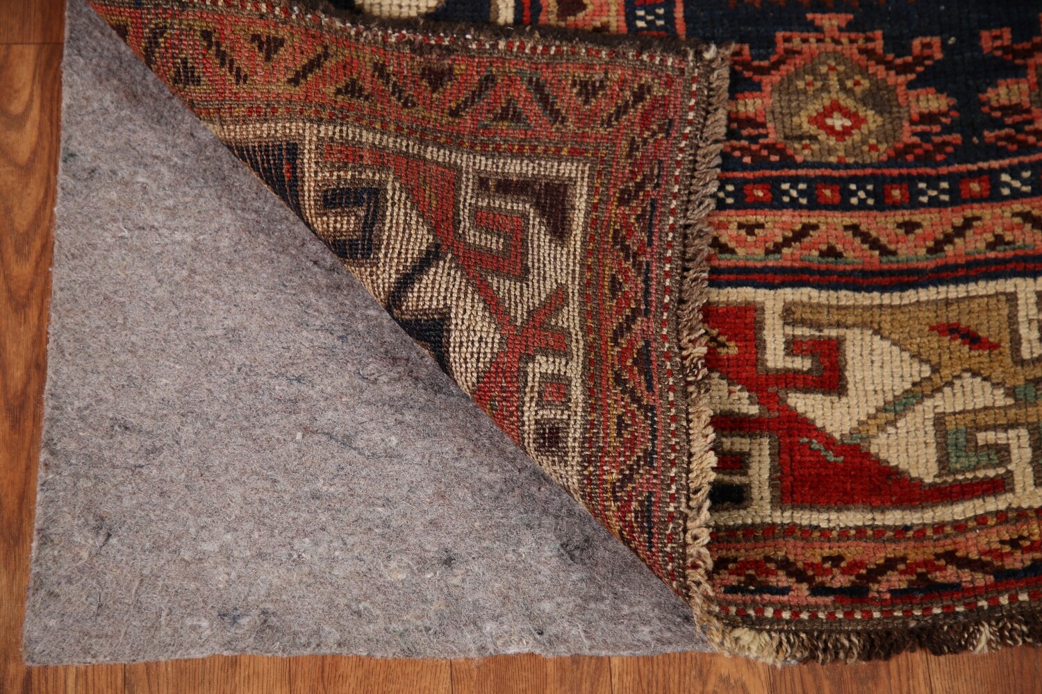 Pre-1900 Antique Vegetable Dye Kazak Oriental Area Rug 4x6