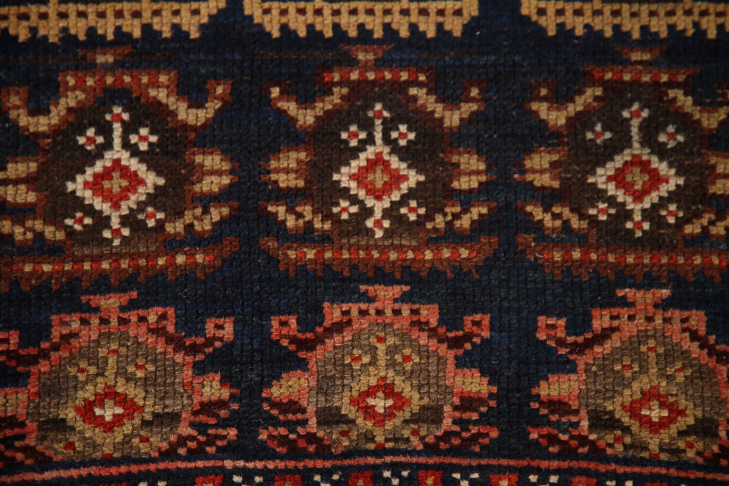 Pre-1900 Antique Vegetable Dye Kazak Oriental Area Rug 4x6