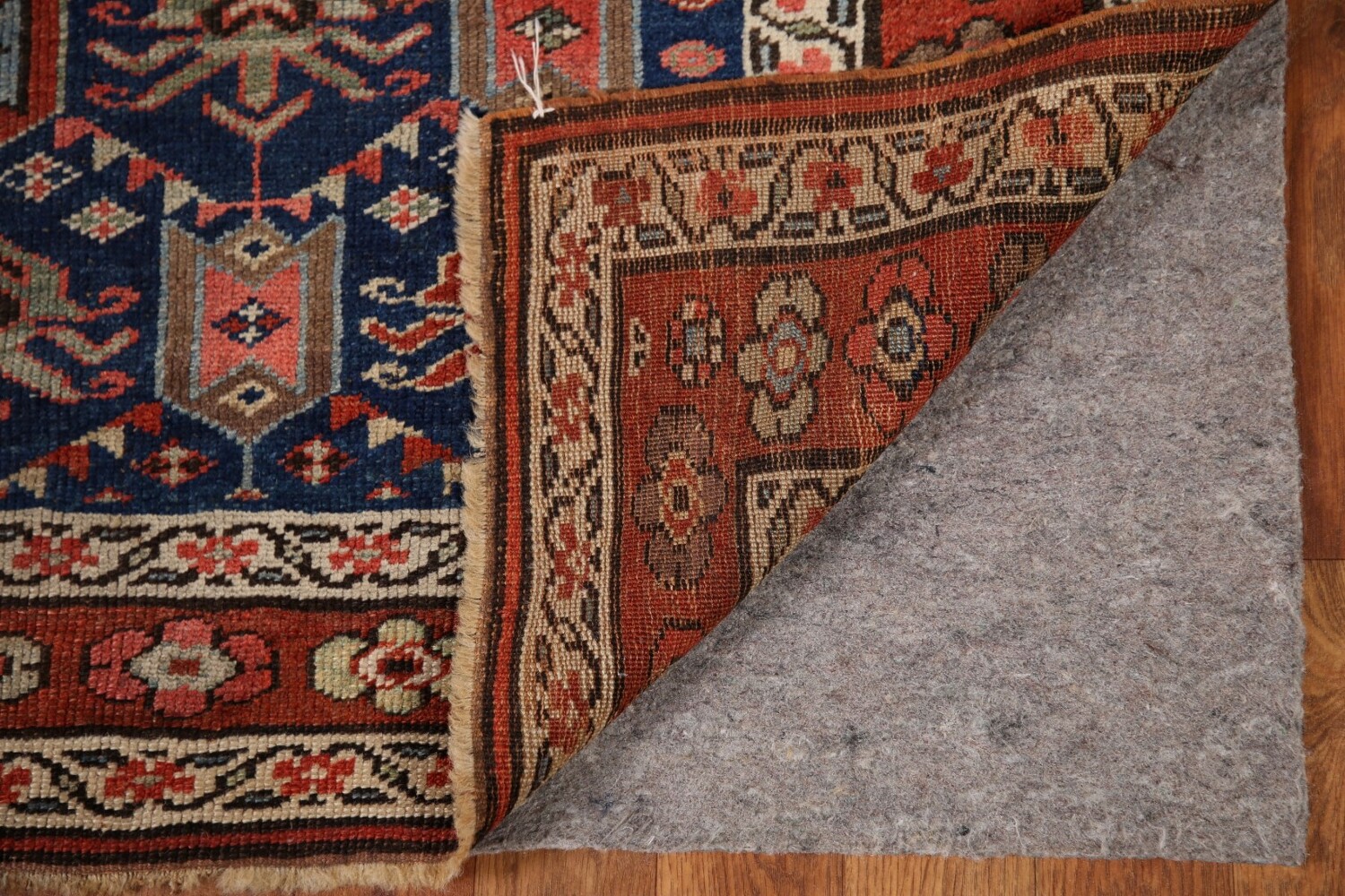 Pre-1900 Antique Kazak Oriental Runner Rug 4x9