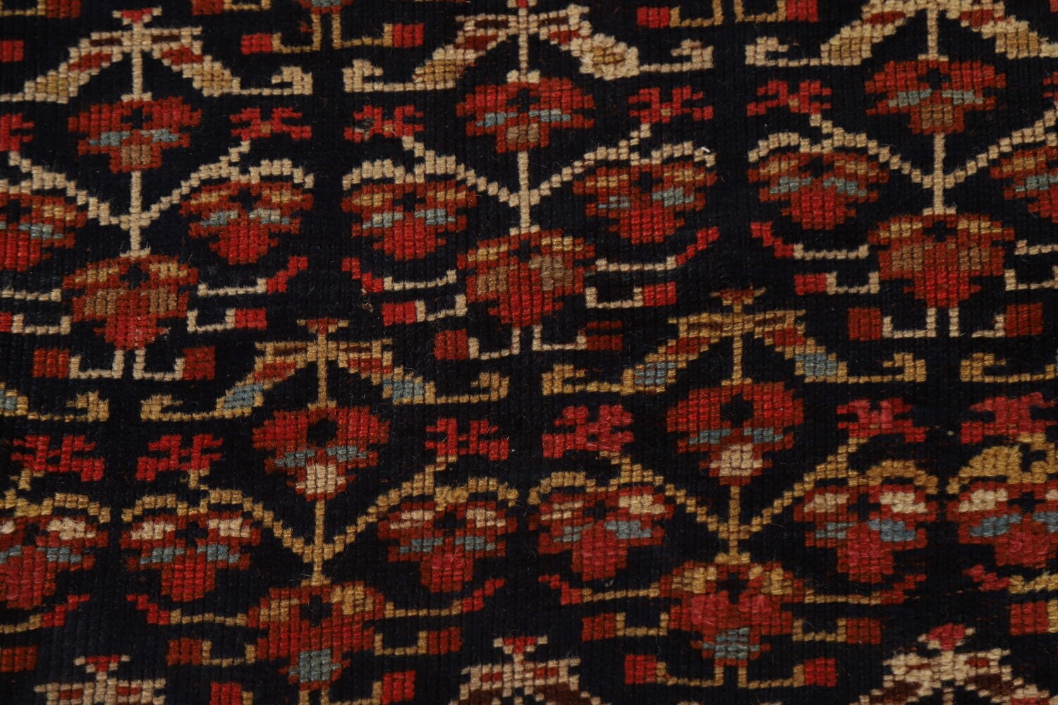 Pre-1900 Antique Vegetable Dye Kazak Oriental Rug 4x9