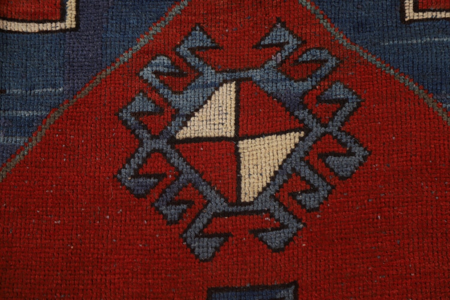 Pre-1900 Antique Vegetable Dye Kazak Oriental Area Rug 4x7