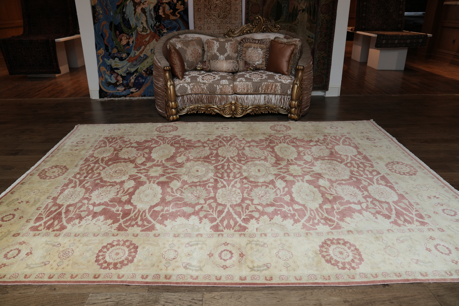 9x12 Oushak Oriental Area Rug