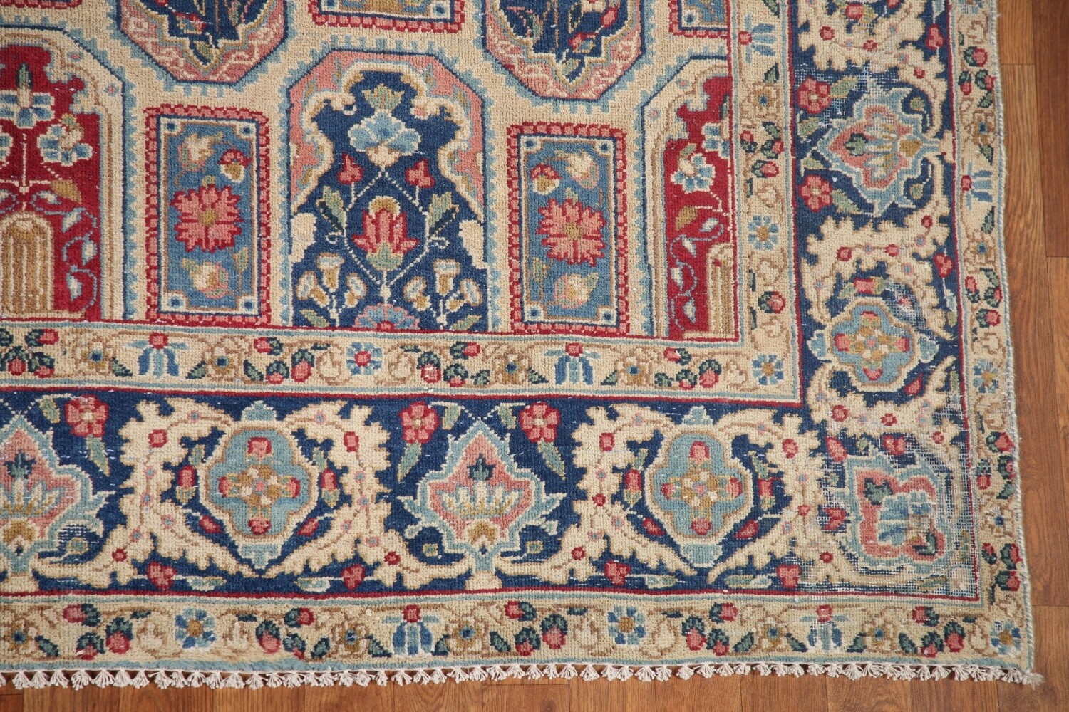 Antique Kerman Persian Area Rug 7x10