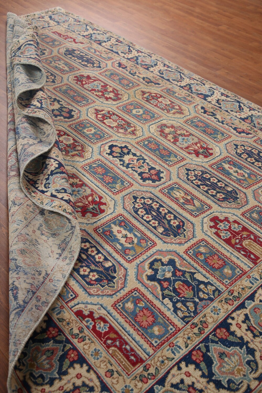 Antique Kerman Persian Area Rug 7x10