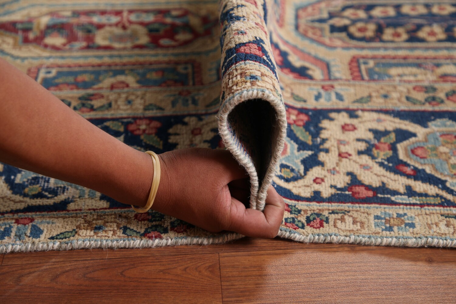 Antique Kerman Persian Area Rug 7x10