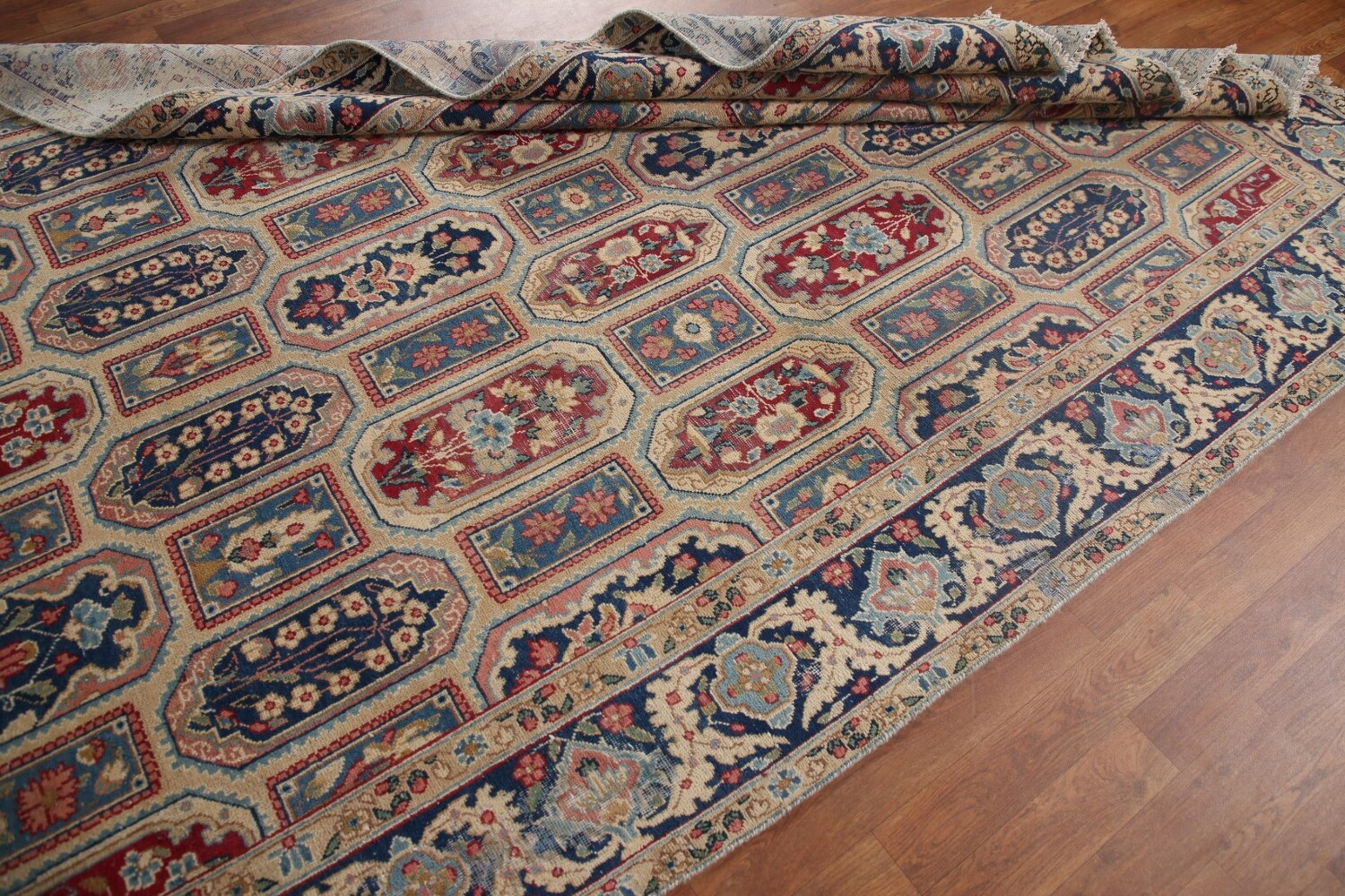 Antique Kerman Persian Area Rug 7x10