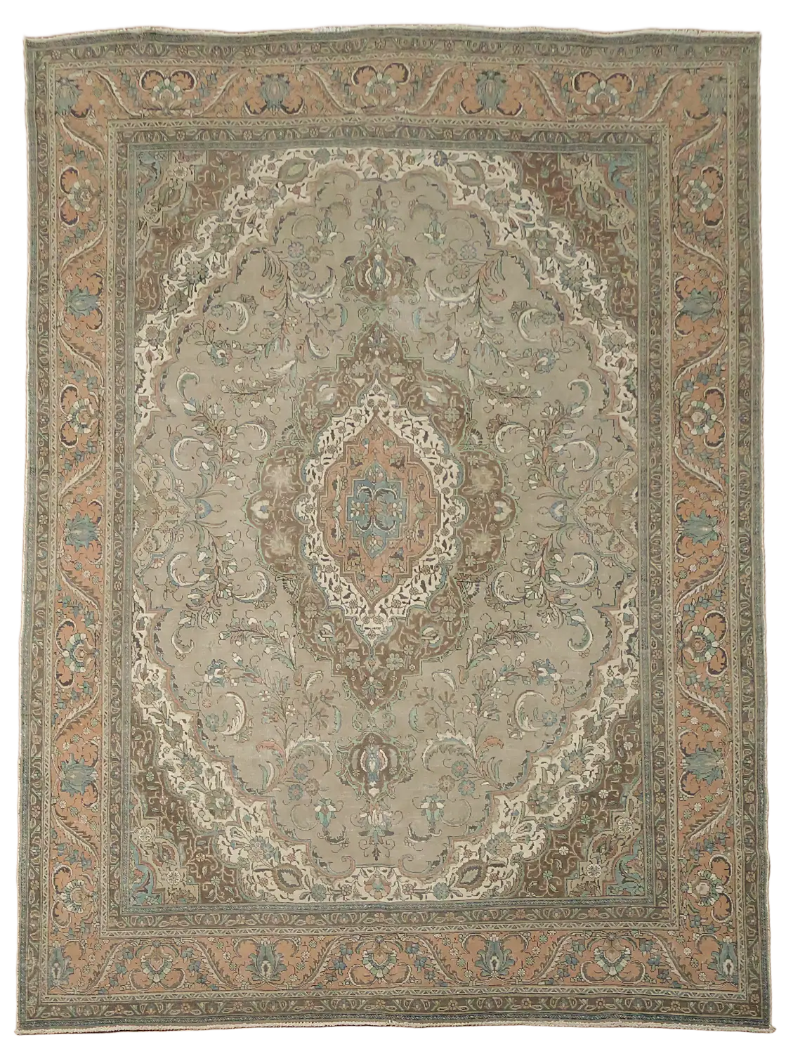 Handmade Tabriz Persian Wool Area Rug 9x12