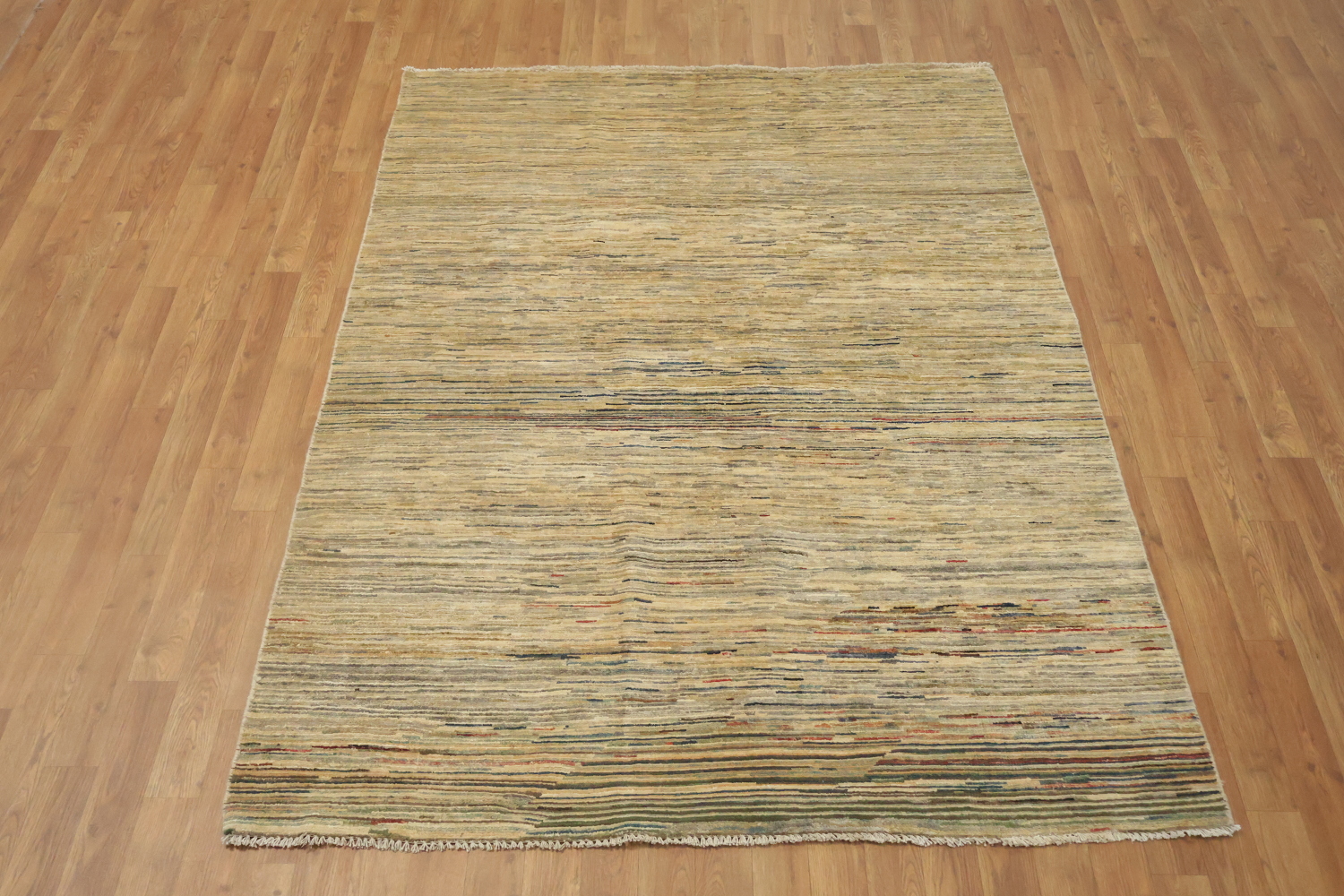All-Over Gabbeh Kashkoli Oriental Area Rug 5x7