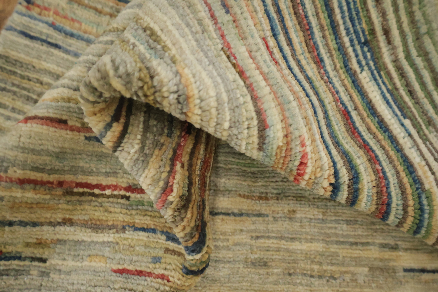 All-Over Gabbeh Kashkoli Oriental Area Rug 5x7