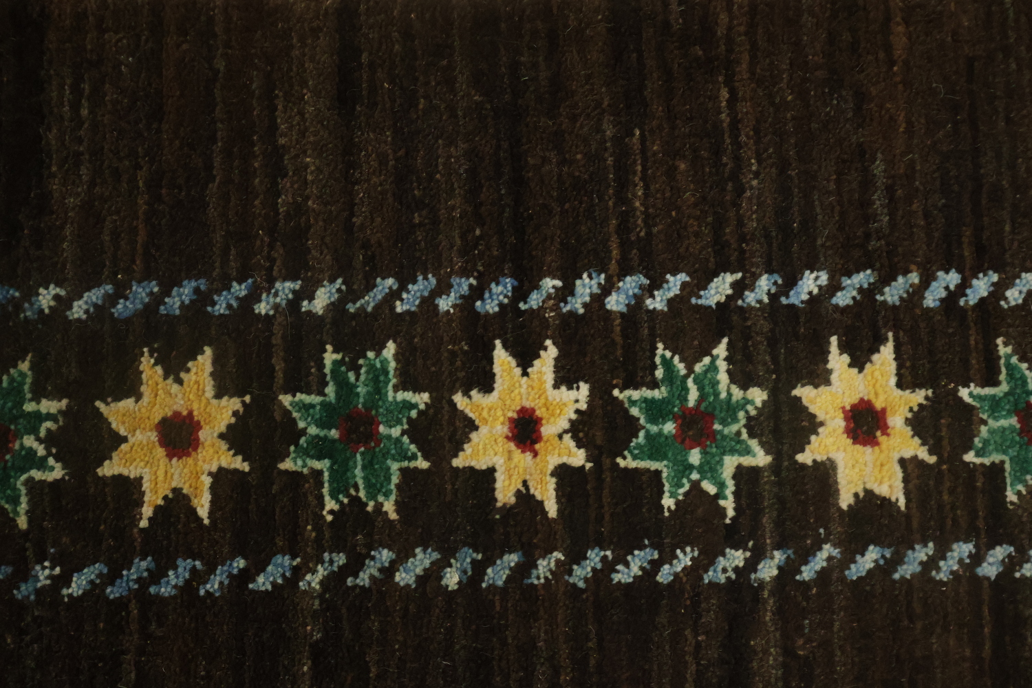Handmade Gabbeh Kashkoli Oriental Area Rug 6x8