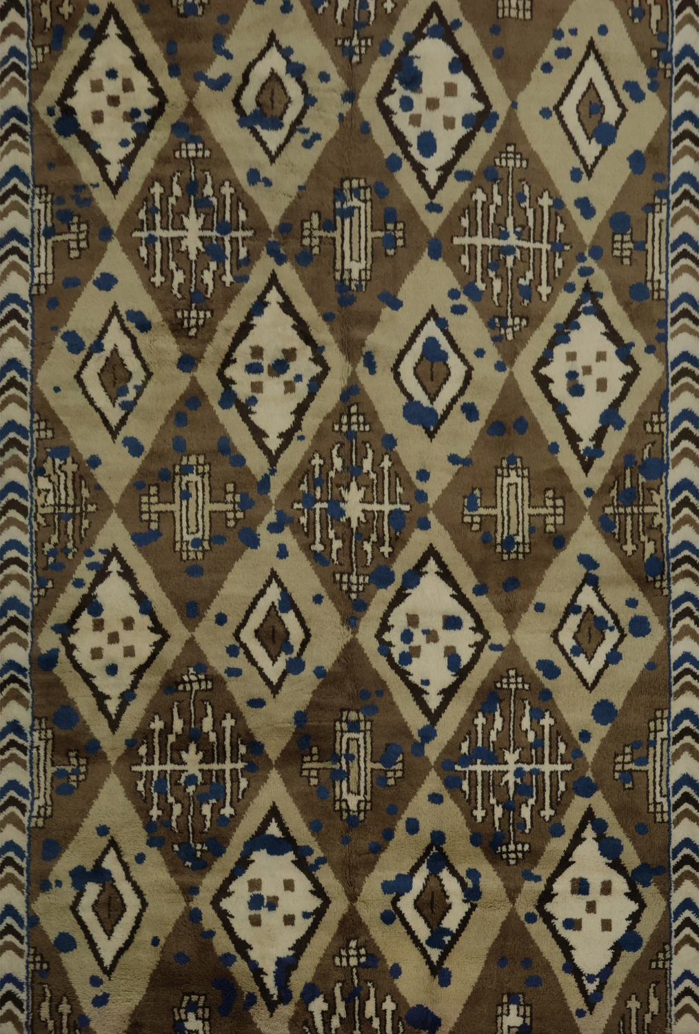 Diamond Pattern Moroccan Area Rug 8x10 Blend of Tradition and Style