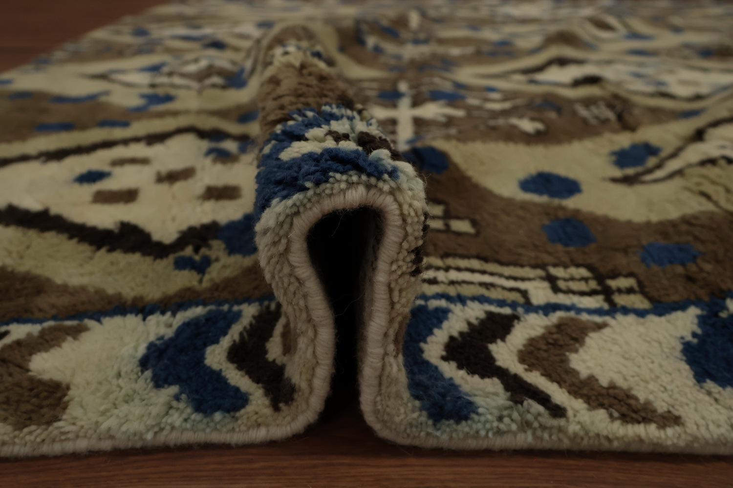 Diamond Pattern Moroccan Area Rug 8x10 Blend of Tradition and Style