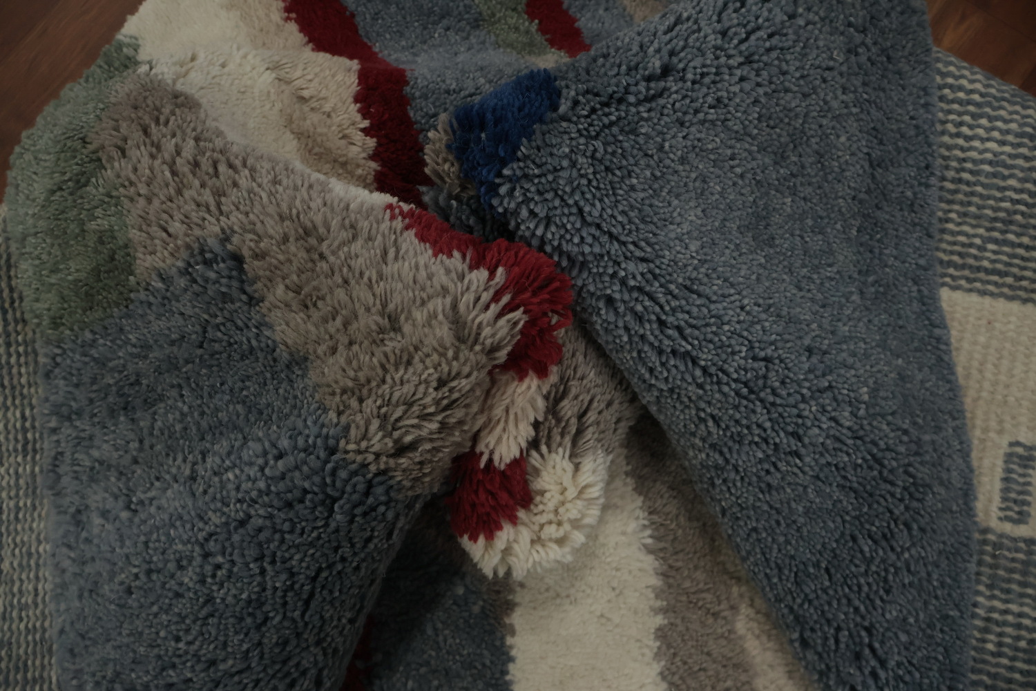 Artistic Flair Abstract Patterns in Moroccan Area Rug 8x10