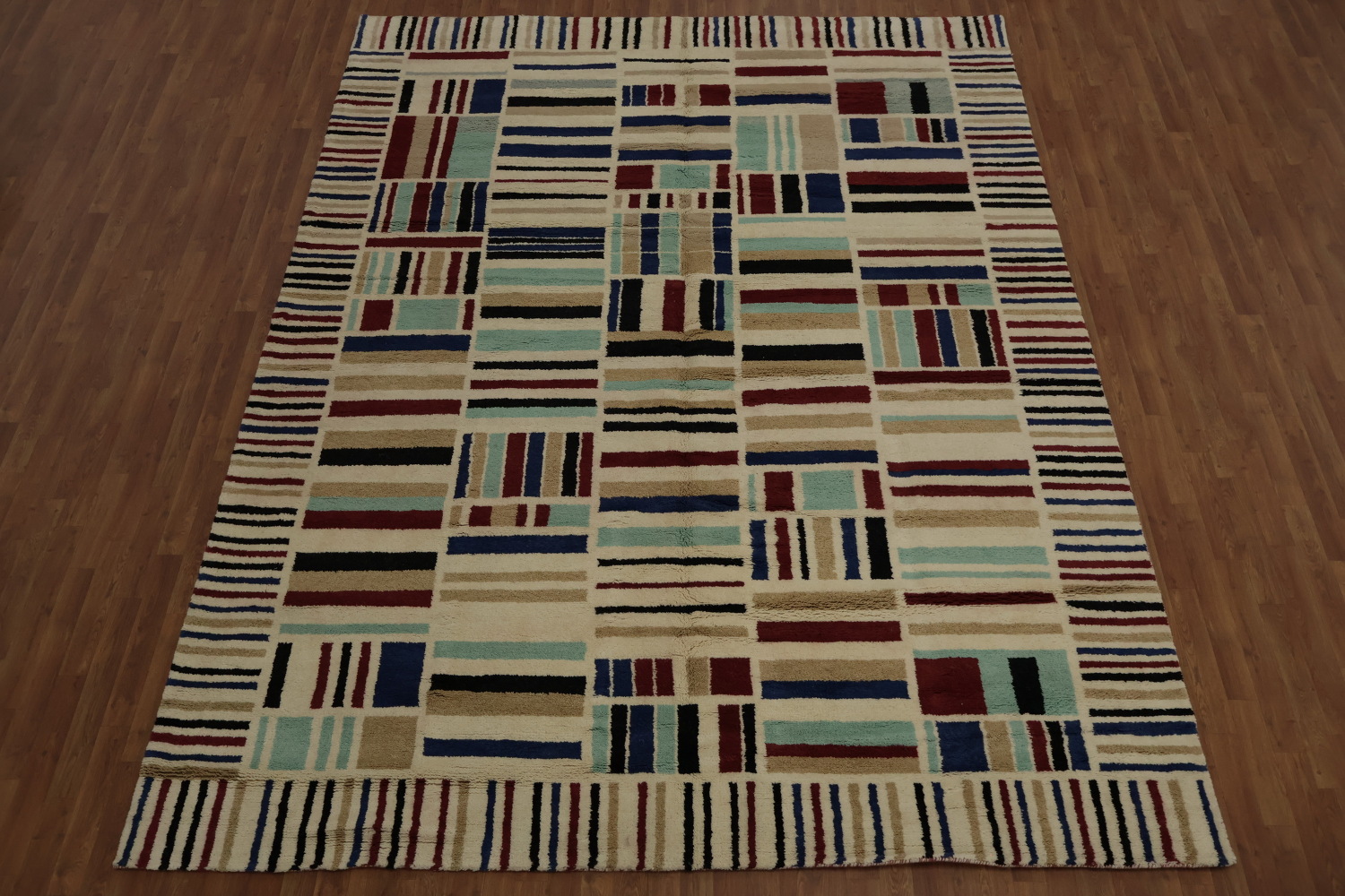 Stripe Oushak Area Rug 8x10 Perfect Fusion of Style and Elegance