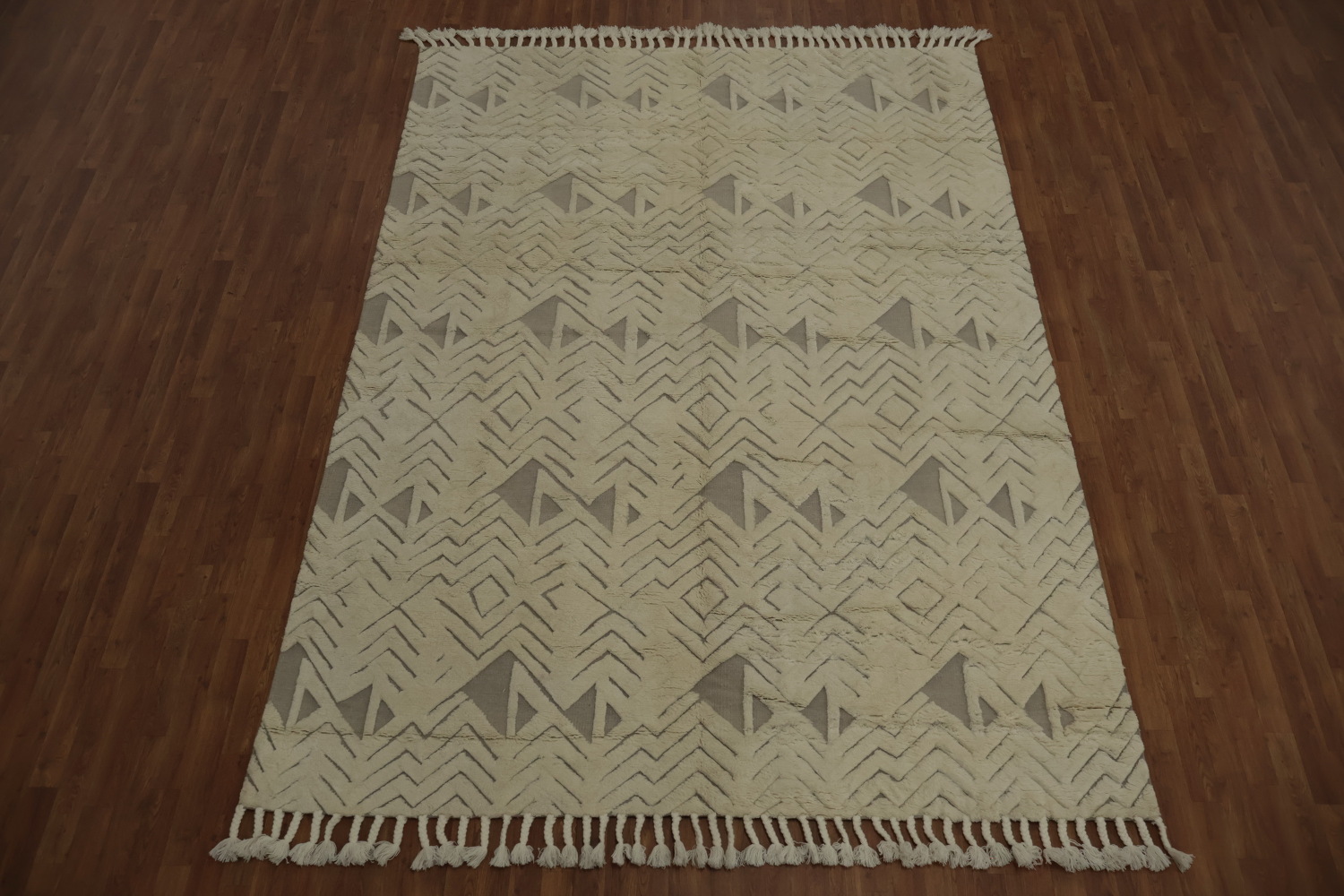 Transform Any Room with a Geometric Moroccan Area Rug 8x11