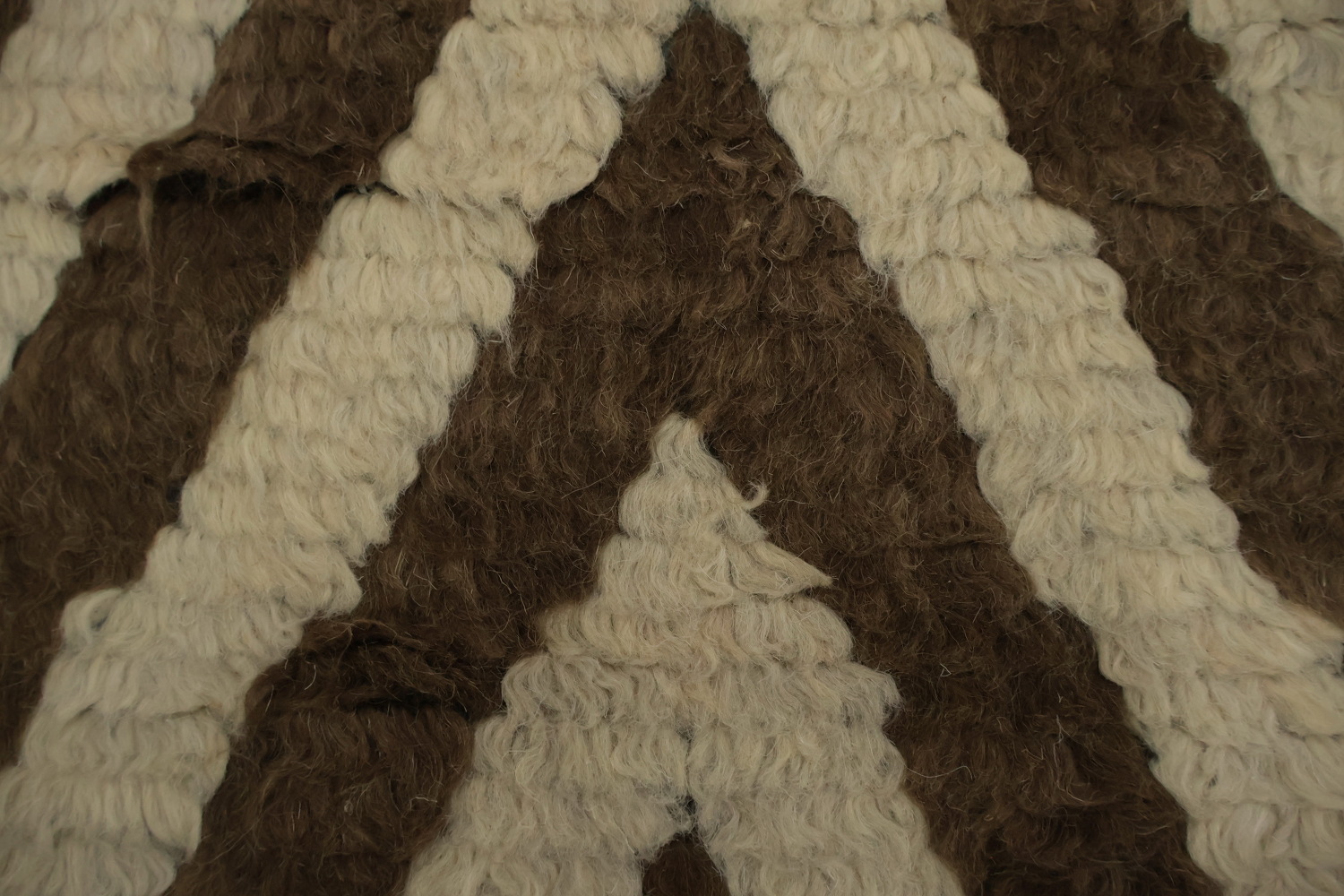 Chevron Moroccan Shaggy Area Rug 9x11 Adding Warmth to Your Room