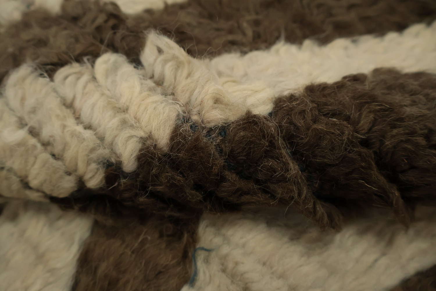 Chevron Moroccan Shaggy Area Rug 9x11 Adding Warmth to Your Room