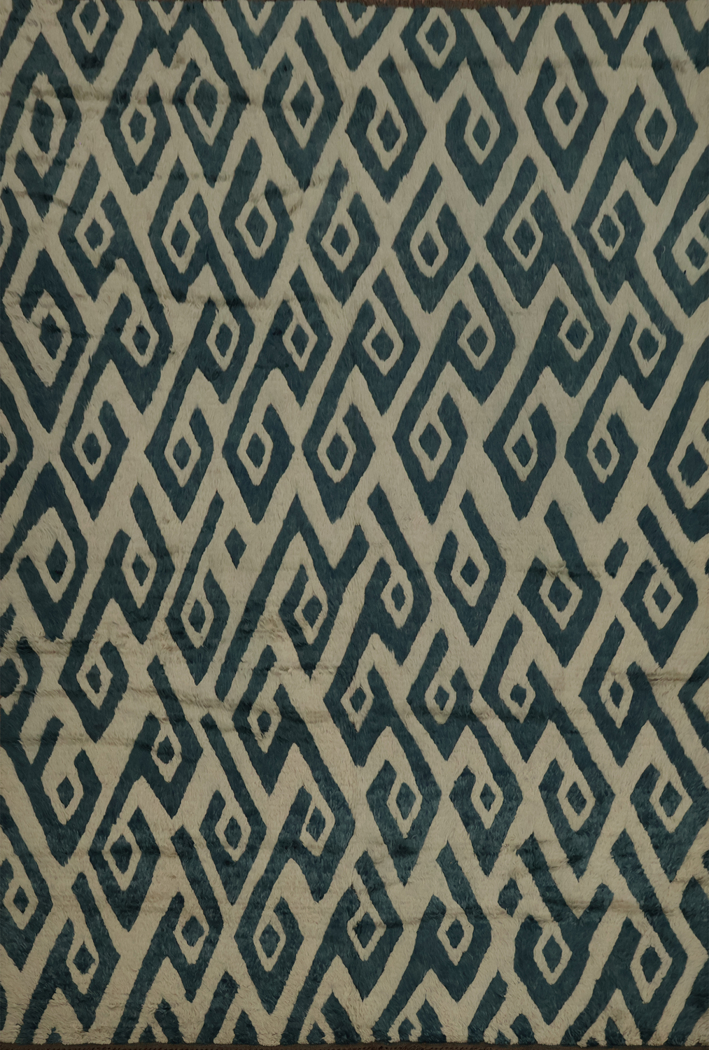 Striking Moroccan Shaggy Area Rug 9x11 Elevate Your Home Decor