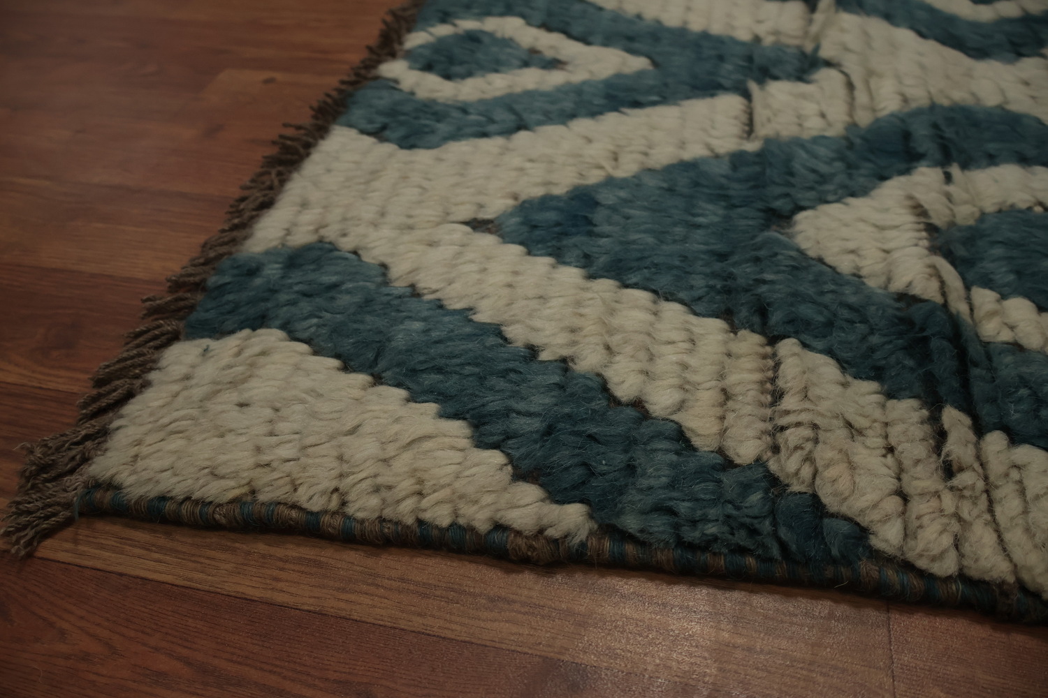 Geometric Moroccan Shaggy Area Rug 9x11 Add a Touch of Modern