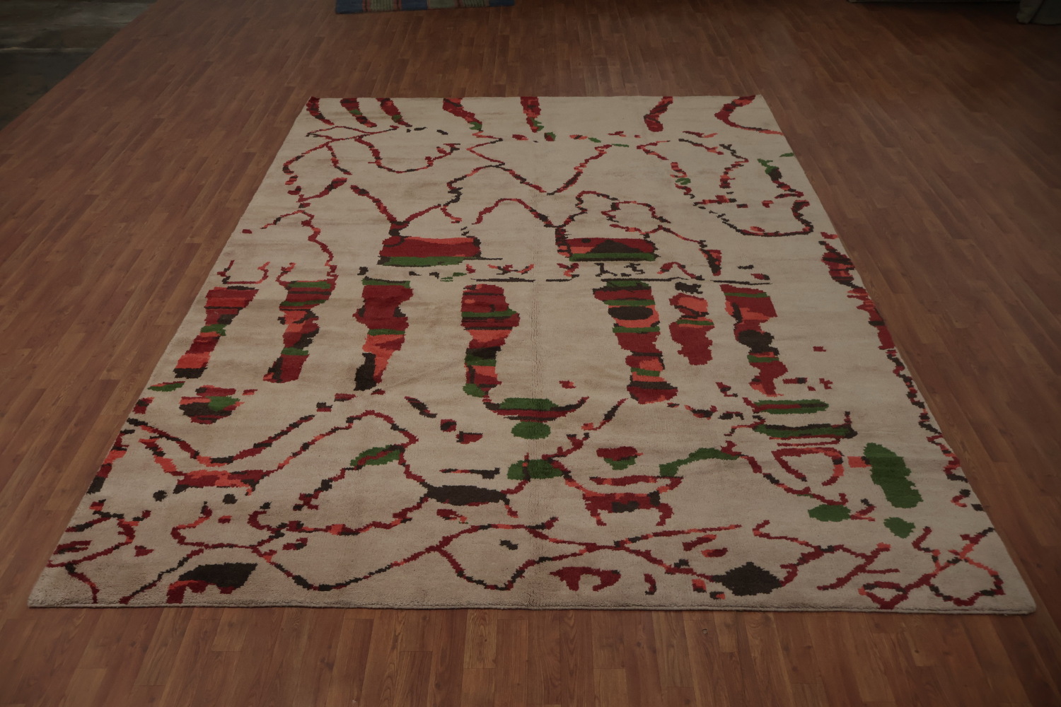 Intricate Moroccan Abstract Area Rug 9x12 for Unique Interior Style