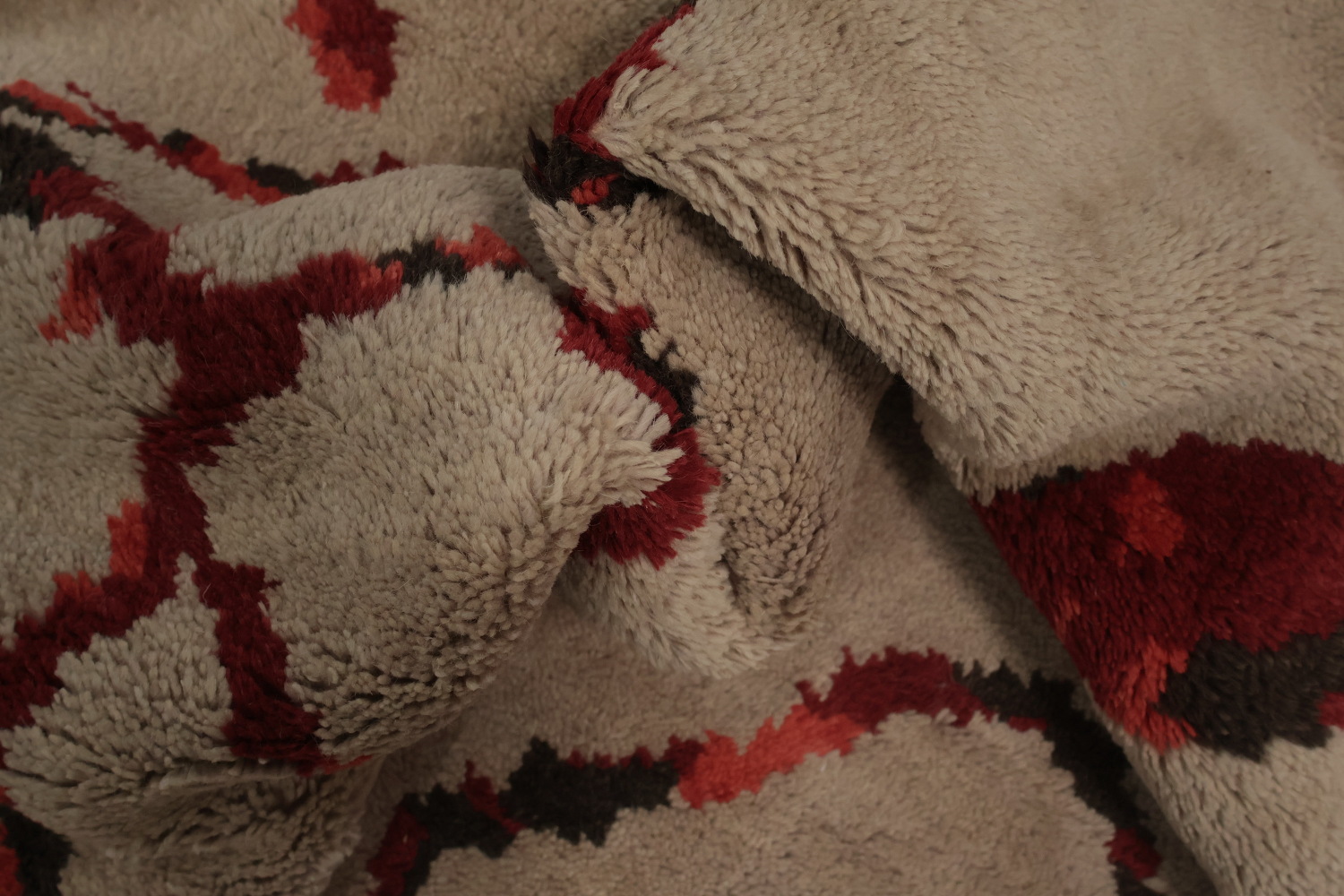 Intricate Moroccan Abstract Area Rug 9x12 for Unique Interior Style