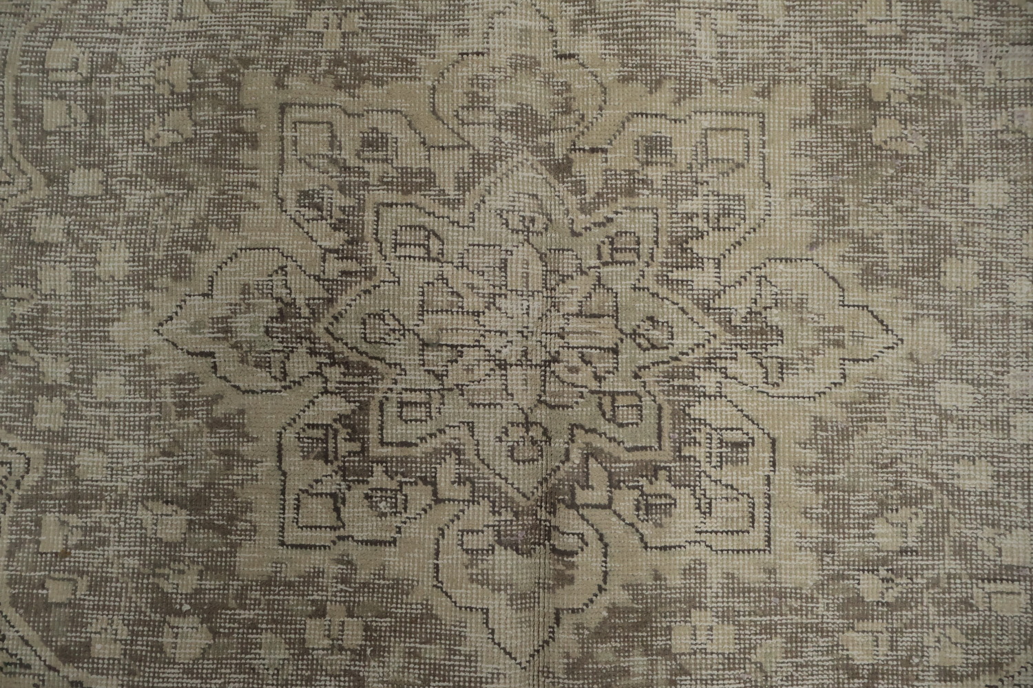 Vintage Wool Tabriz Persian Area Rug 6x9