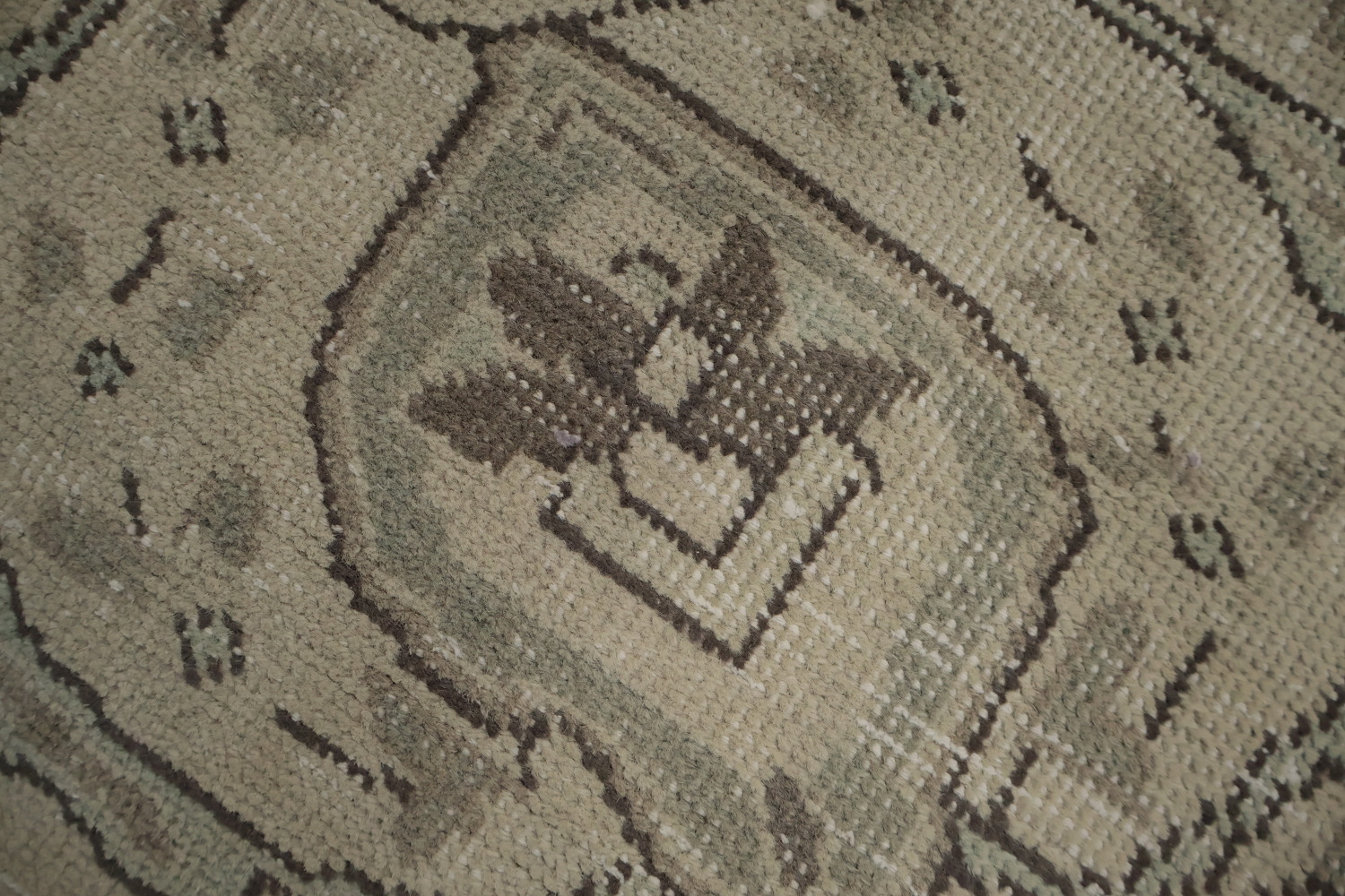 Vintage Wool Tabriz Persian Area Rug 6x9
