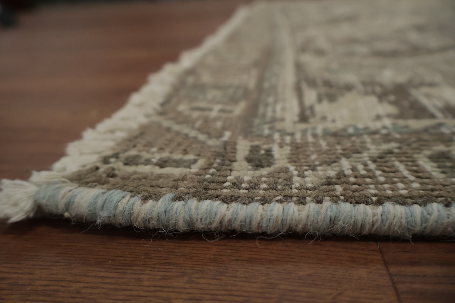 Vintage Wool Tabriz Persian Area Rug 6x9
