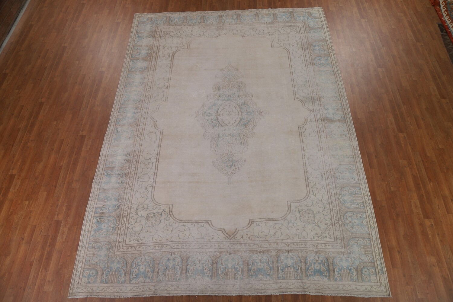 Antique Kerman Persian Area Rug 9x13